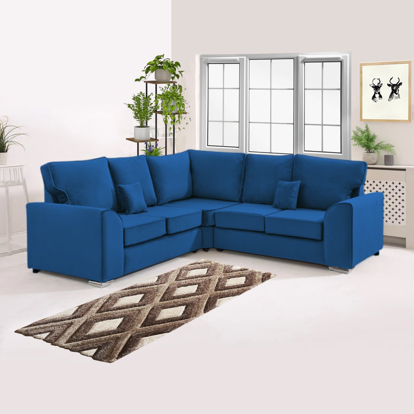 Dylan Dual Arm High Back 5 Seater Sofa